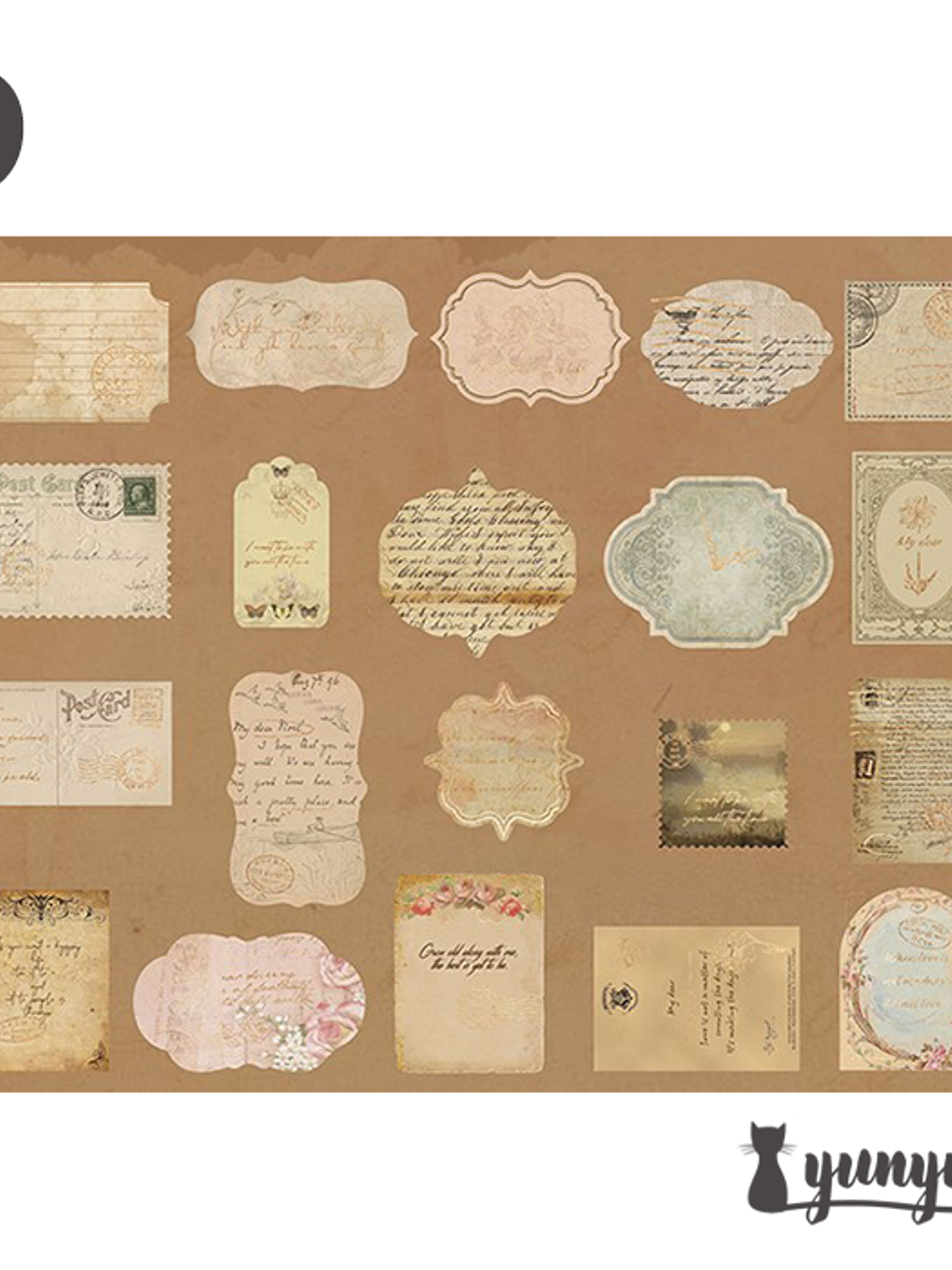 Bronzing Stickers II - 40 pzas 13