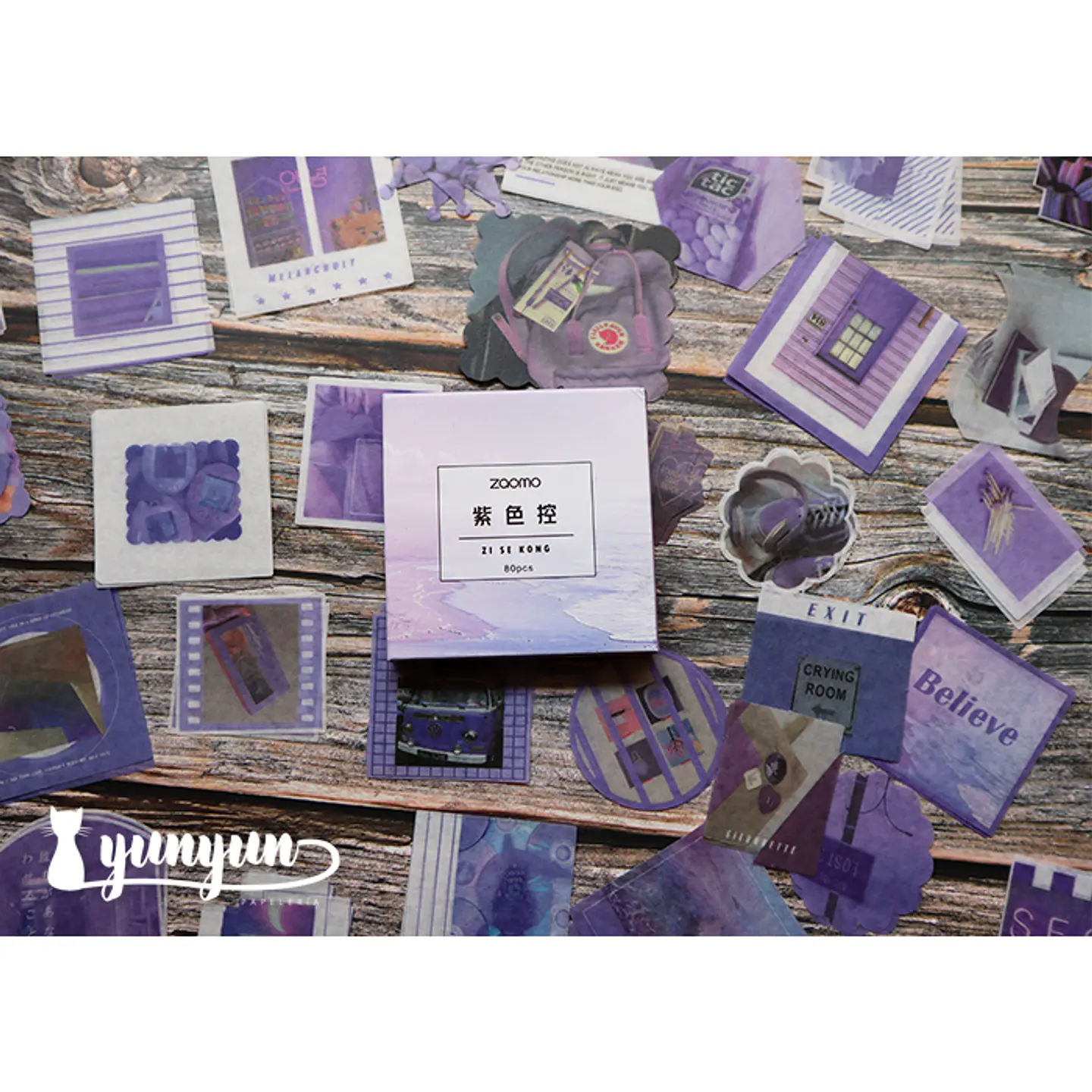 Caja XL Purple Life - 80 pzas 1