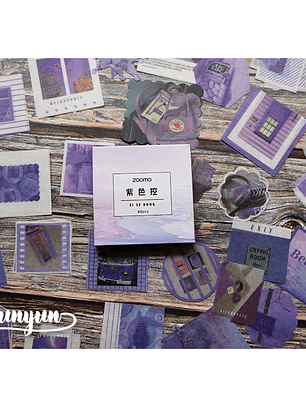 Caja XL Purple Life - 80 pzas