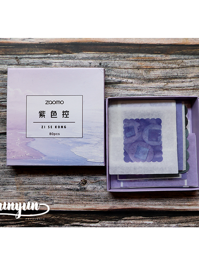 Caja XL Purple Life - 80 pzas 9