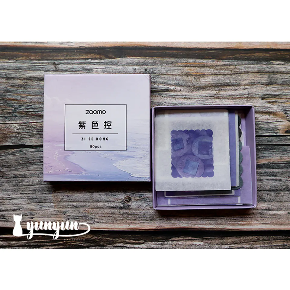 Caja XL Purple Life - 80 pzas 9
