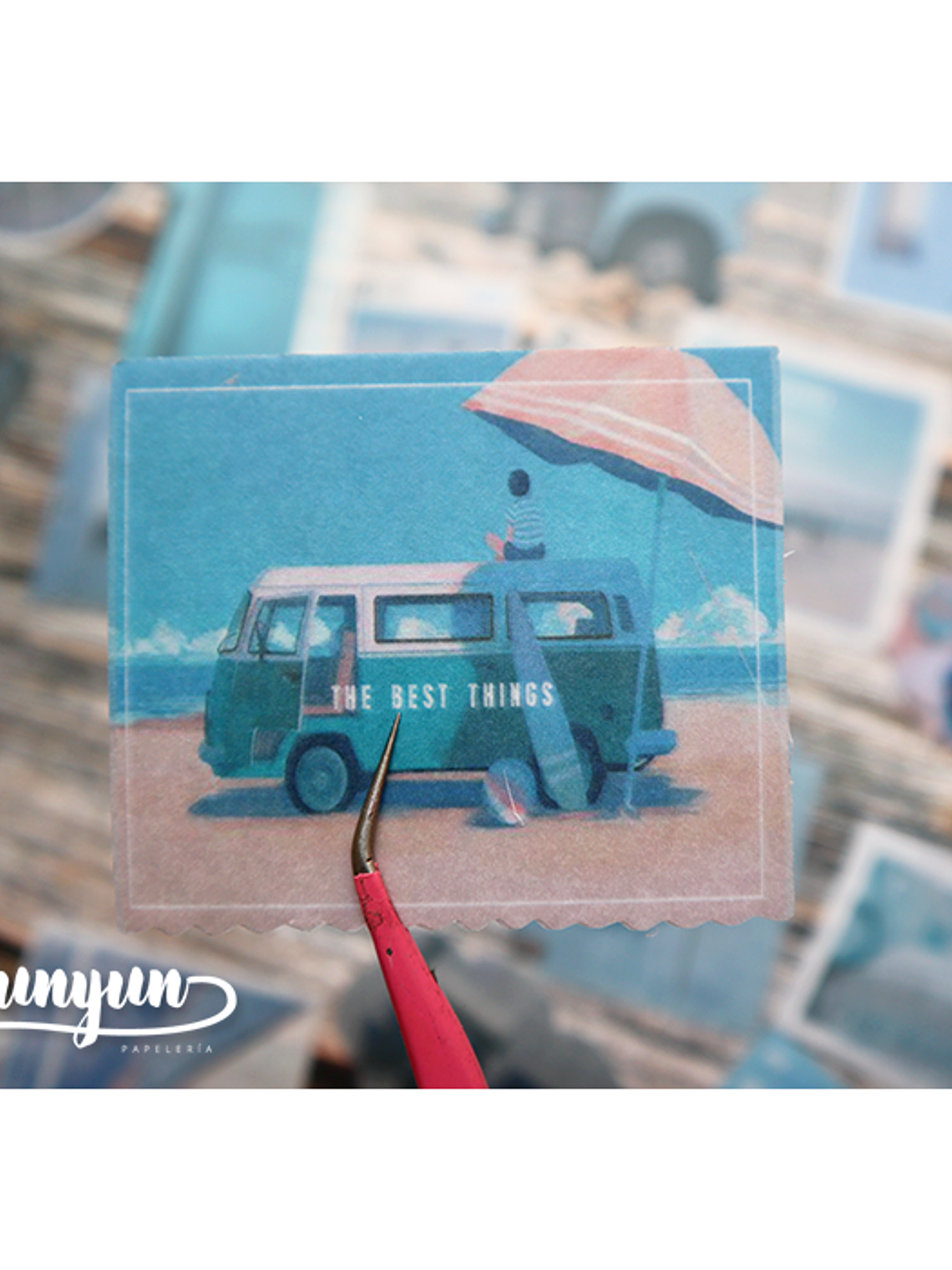 Caja XL Cyan Life - 80 pzas 6