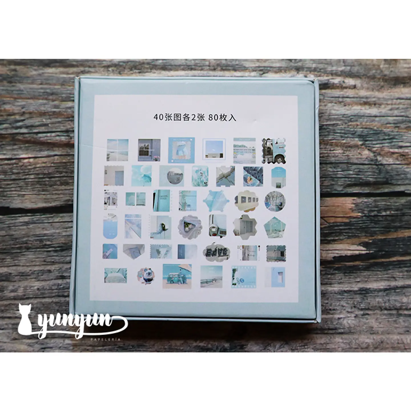 Caja XL Cyan Life - 80 pzas 9