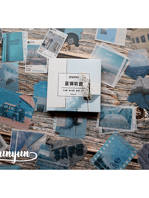 Caja XL Cyan Life - 80 pzas