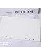 Repuesto Hojas de Líneas Libreta Binder - 45 pzas - Miniatura 2