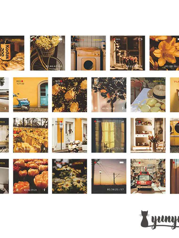 Caja Stickers Sunset - 45 pzas 2