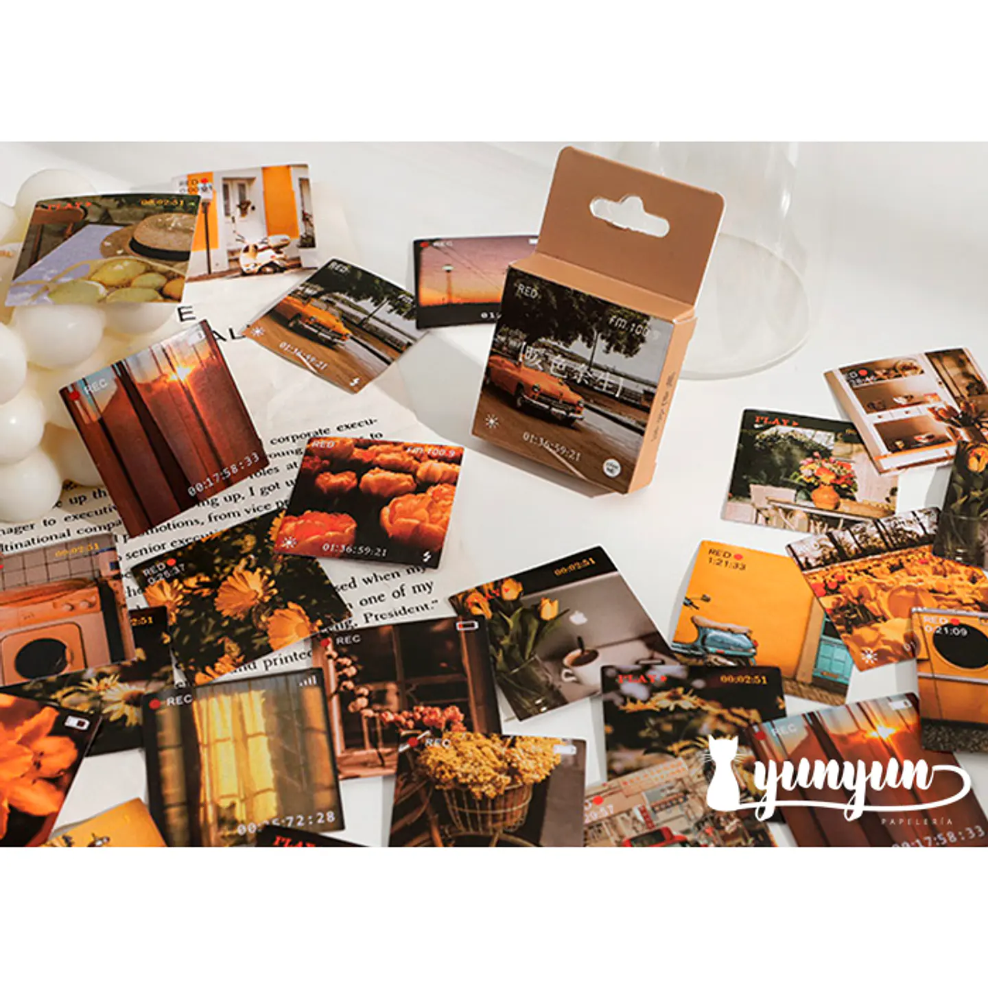 Caja Stickers Sunset - 45 pzas 1