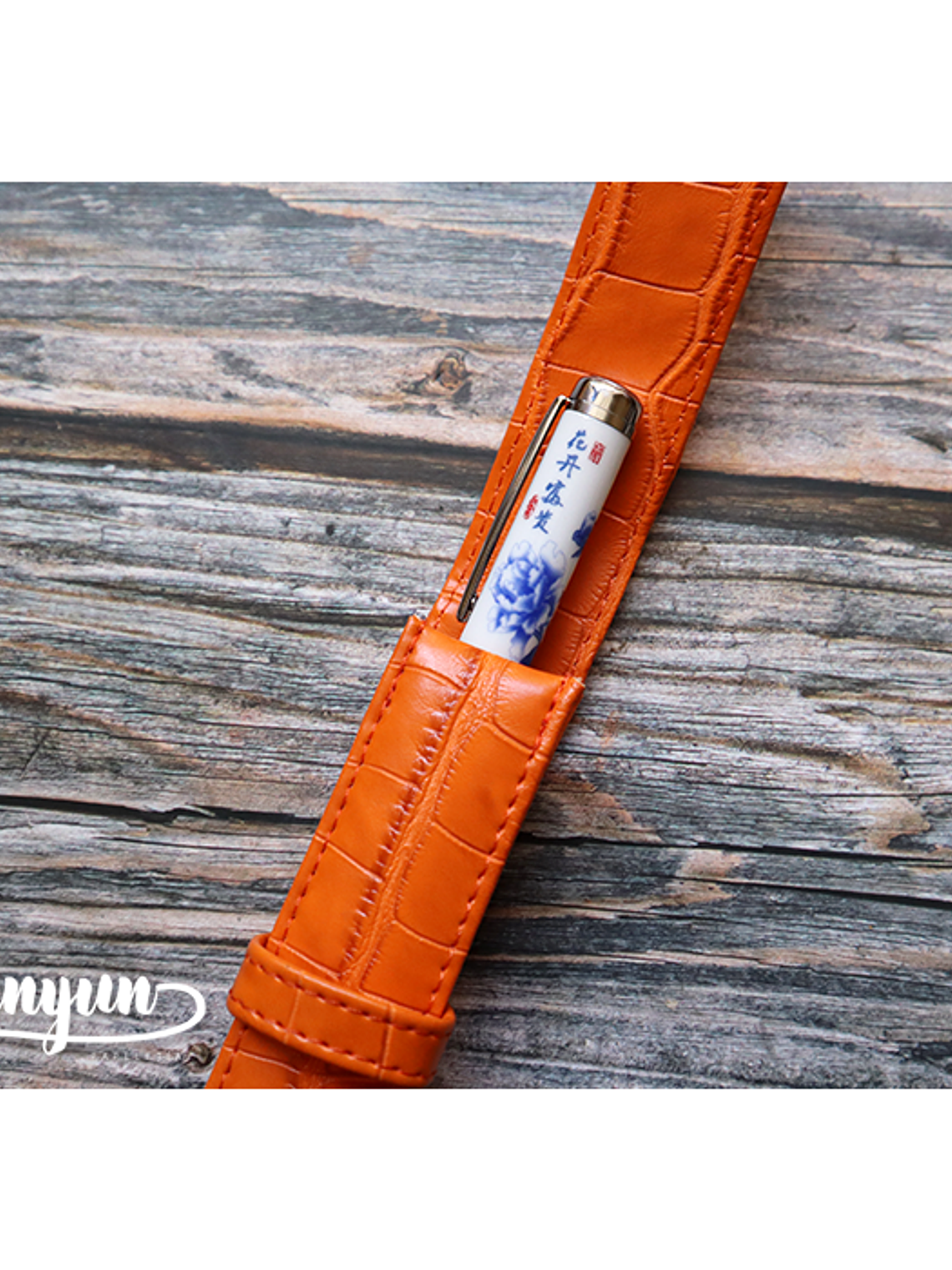 Estuche Pluma Fuente I - Naranja 3