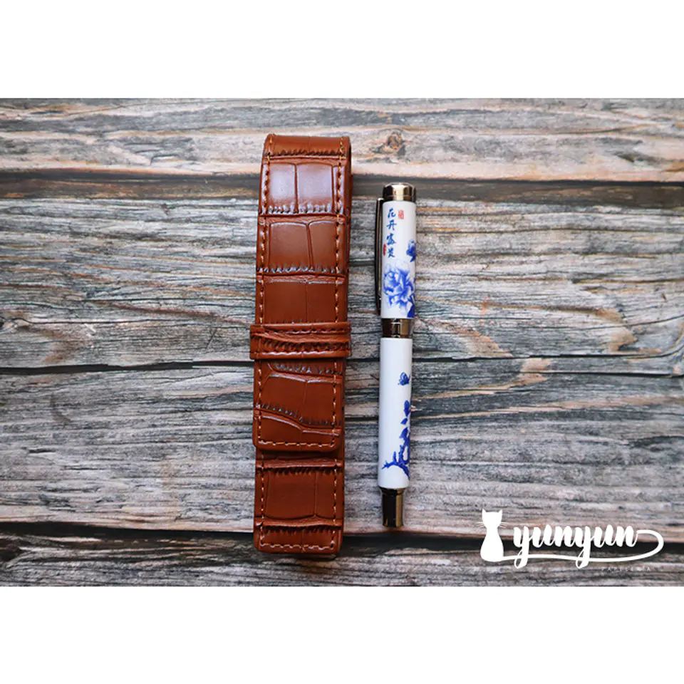 Estuche Pluma Fuente I - Café 1