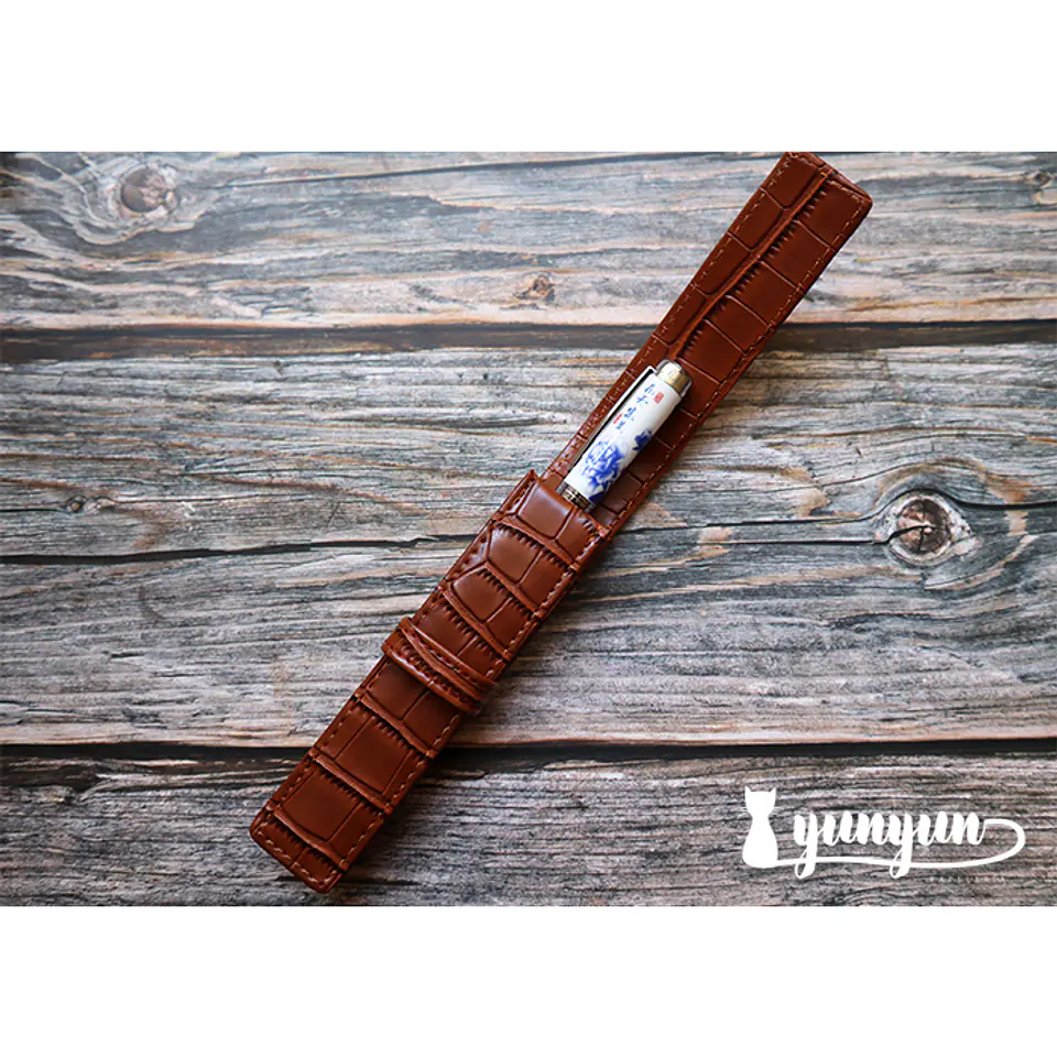 Estuche Pluma Fuente I - Café 2