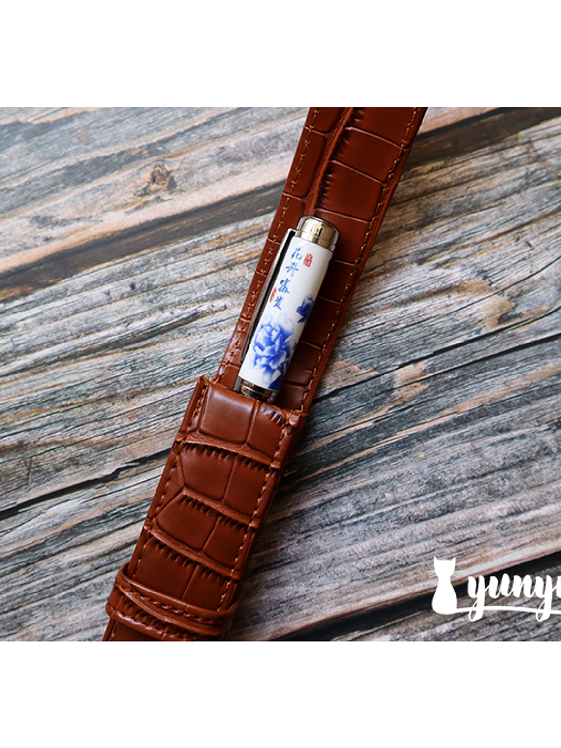 Estuche Pluma Fuente I - Café 5