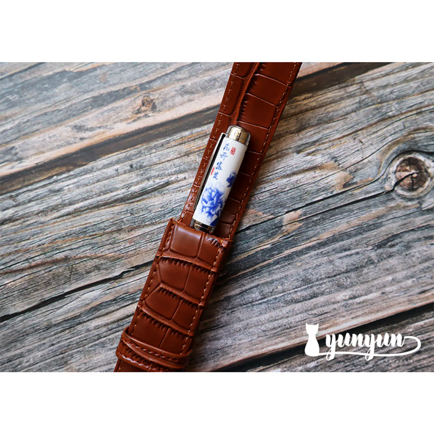 Estuche Pluma Fuente I - Café 5