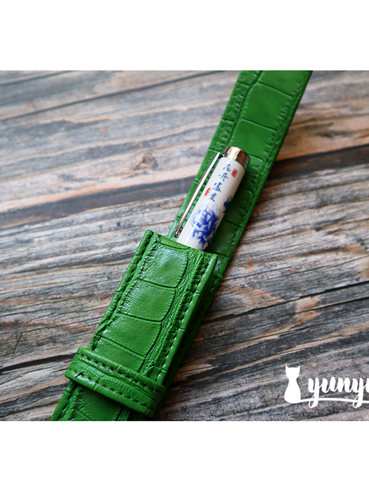 Estuche Pluma Fuente I - Verde 6