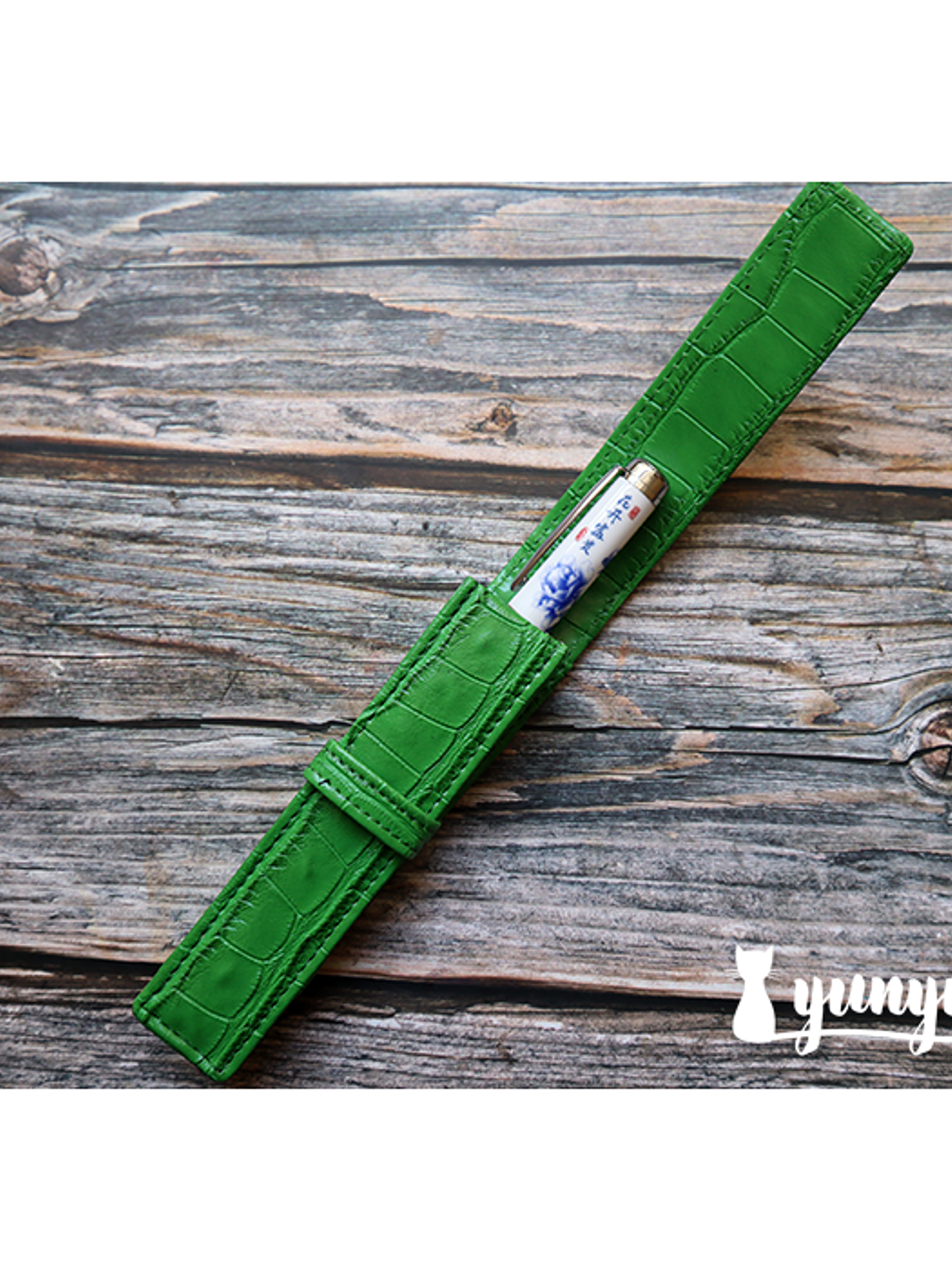 Estuche Pluma Fuente I - Verde 2