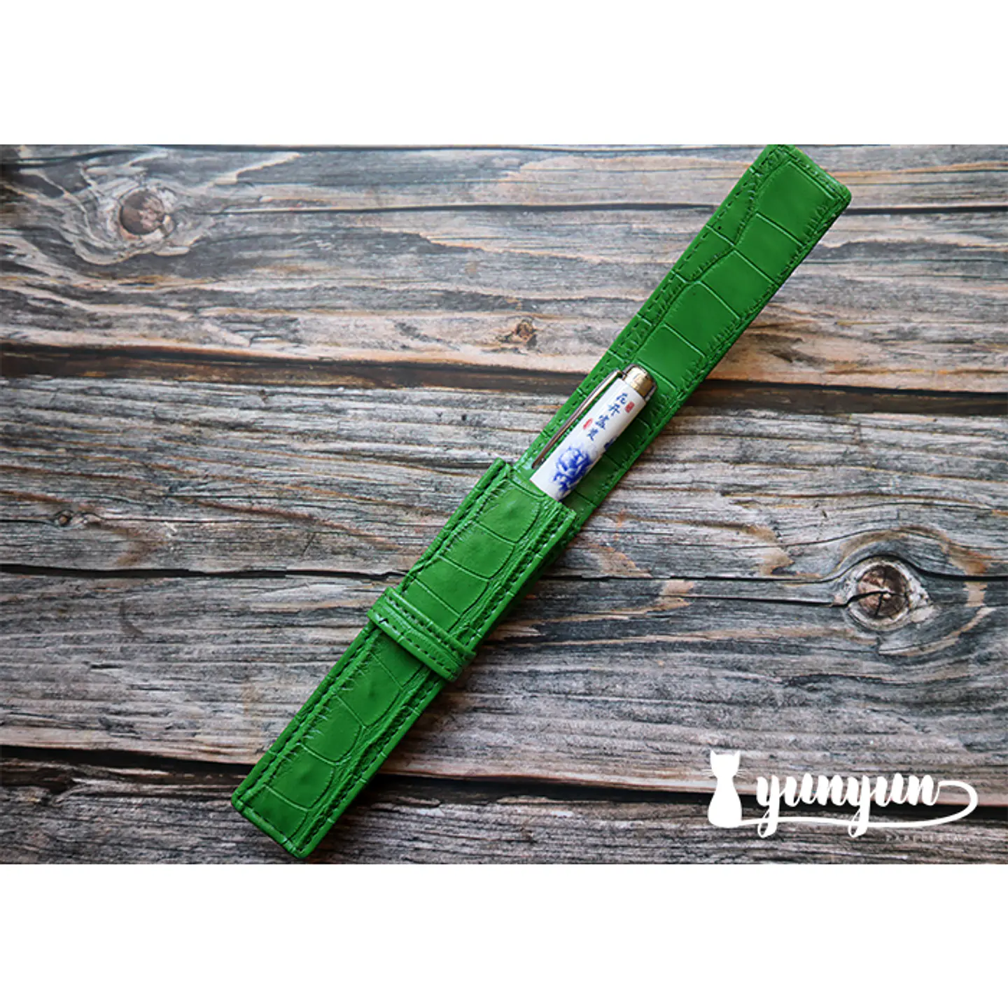 Estuche Pluma Fuente I - Verde 2