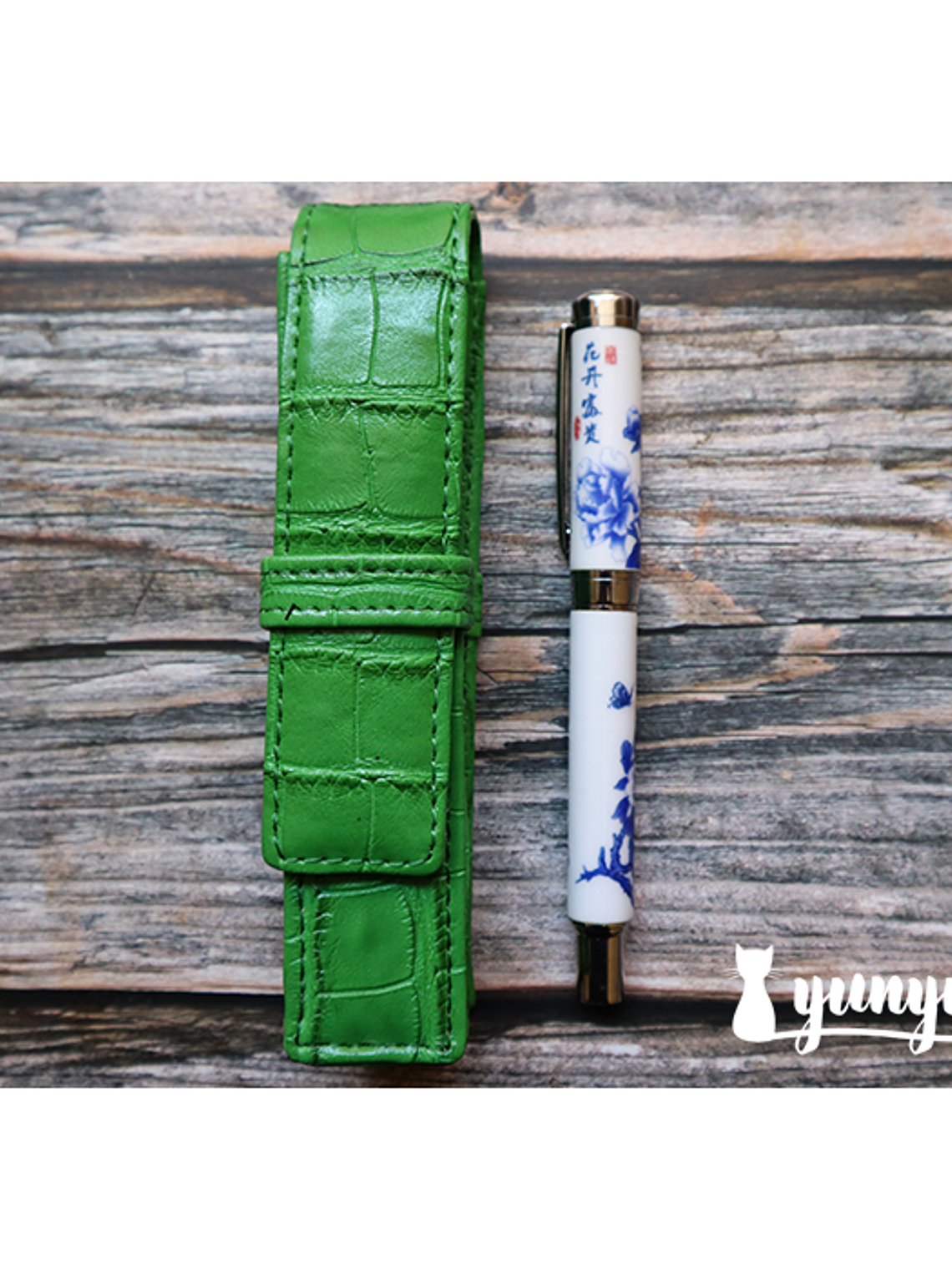 Estuche Pluma Fuente I - Verde 1