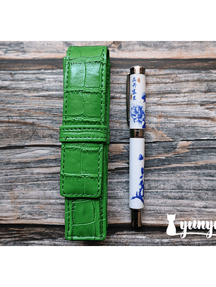 Estuche Pluma Fuente I - Verde