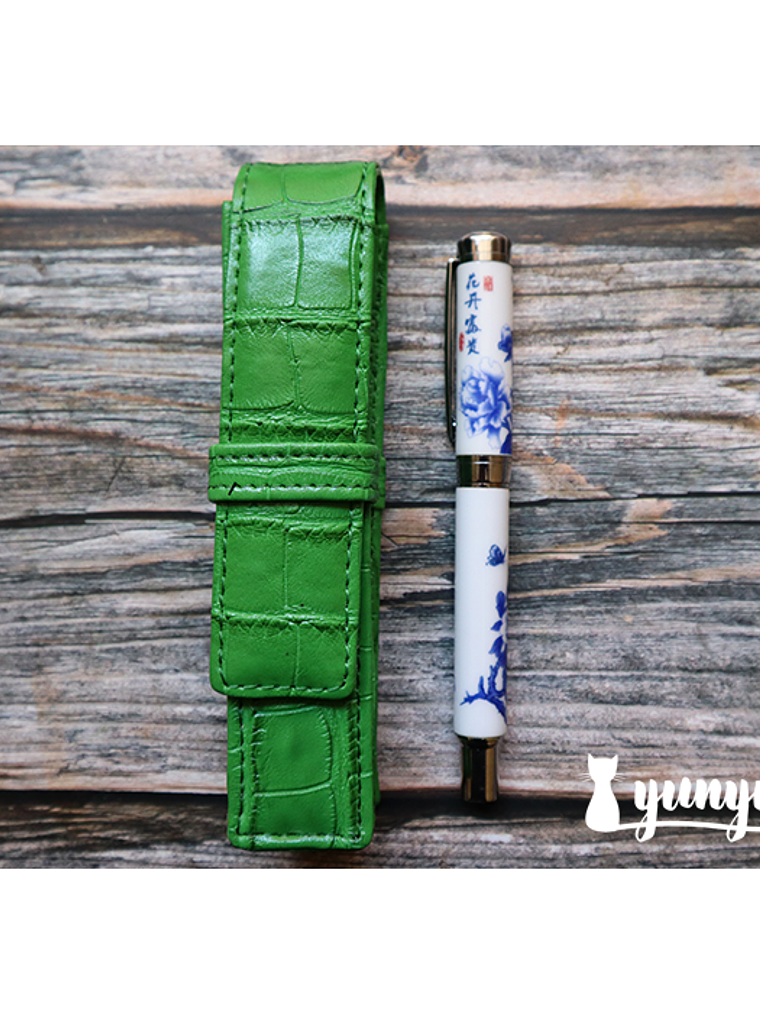 Estuche Pluma Fuente I - Verde 1