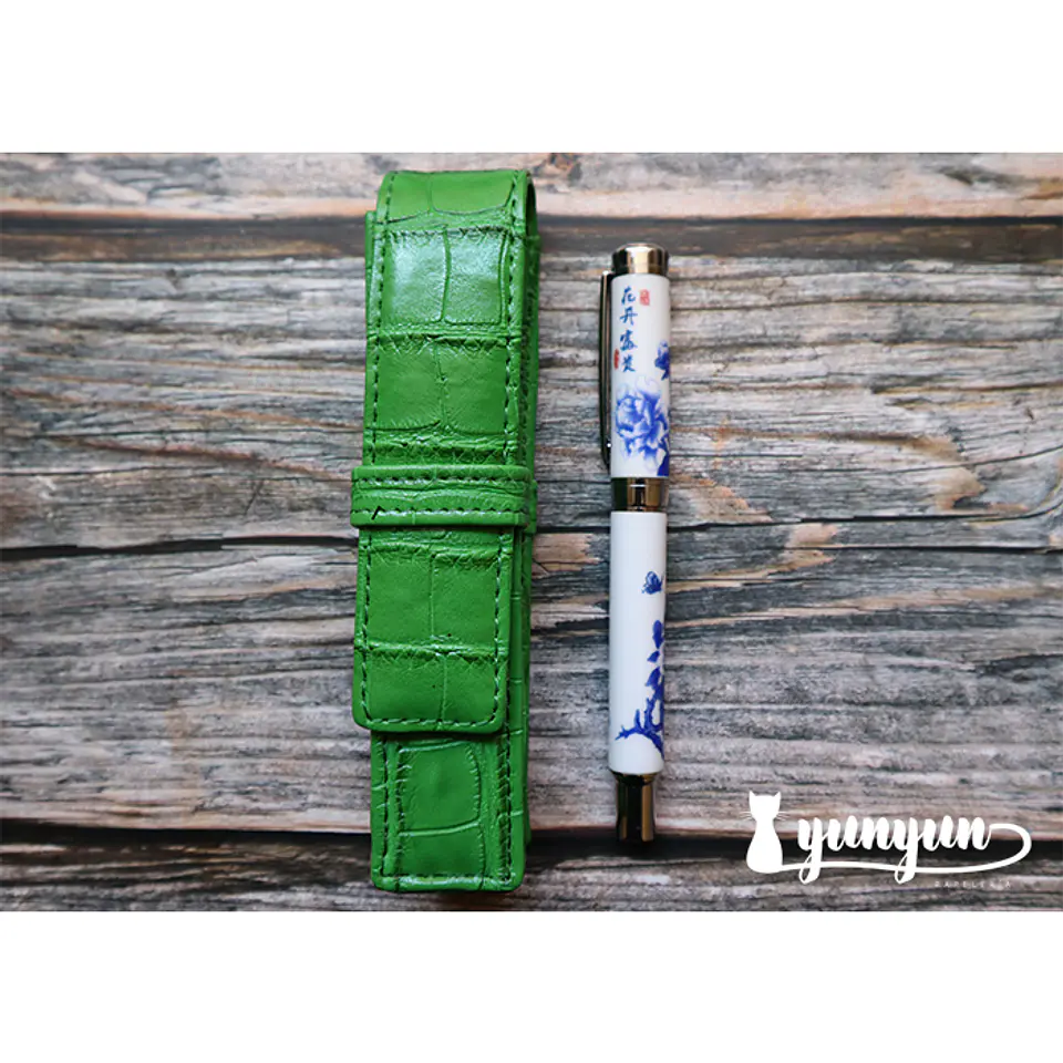 Estuche Pluma Fuente I - Verde 1