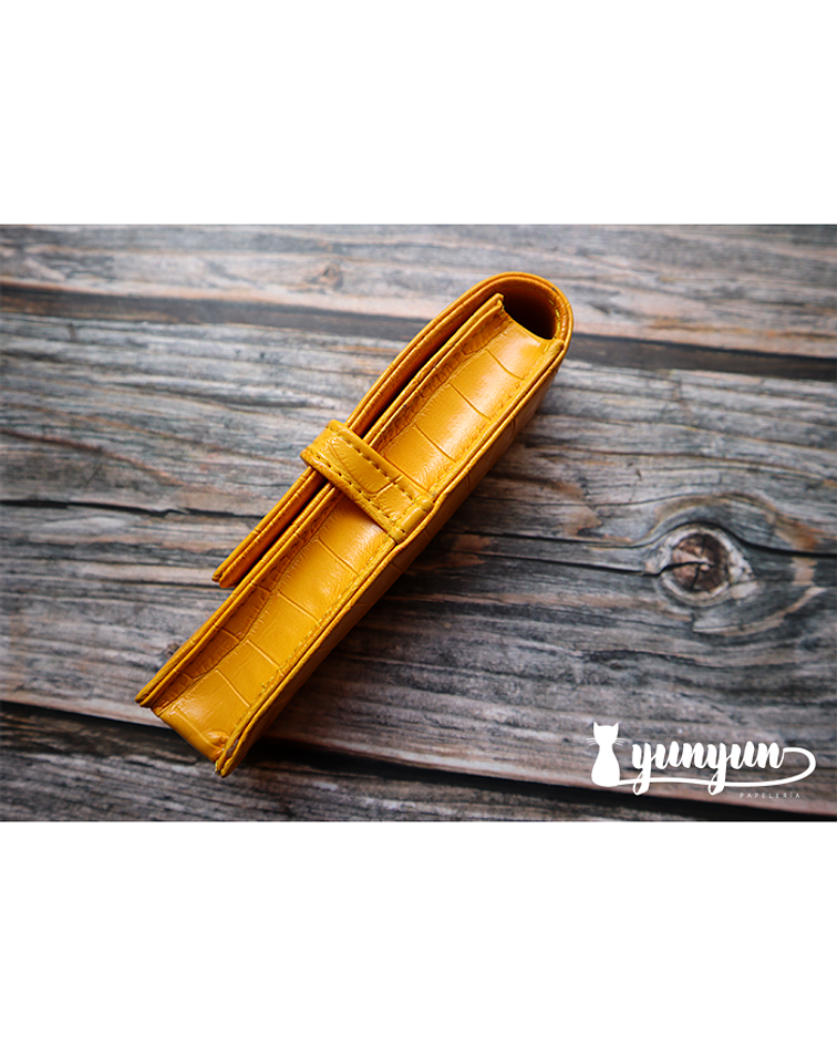 Estuche Plumas Fuentes II - Amarillo