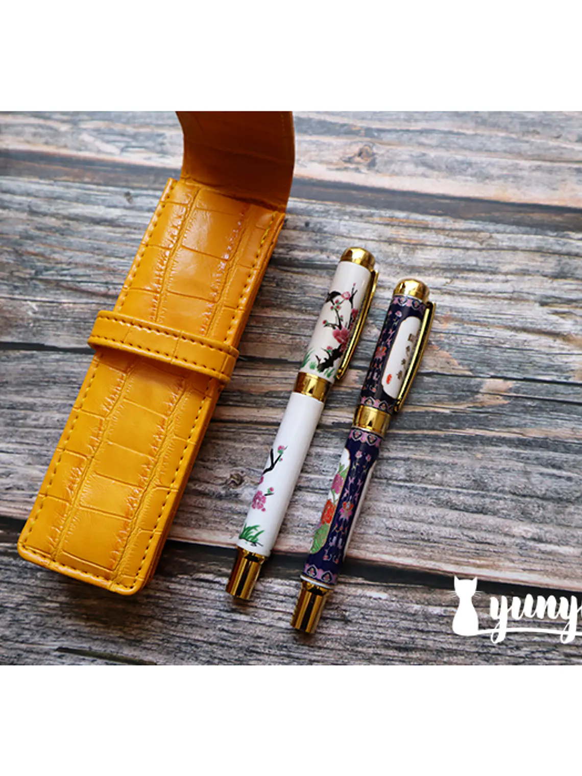 Estuche Plumas Fuentes II - Amarillo 5