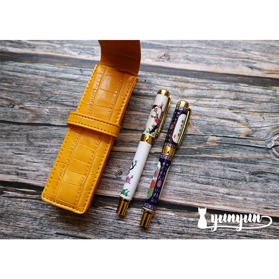 Estuche Plumas Fuentes II - Amarillo 5