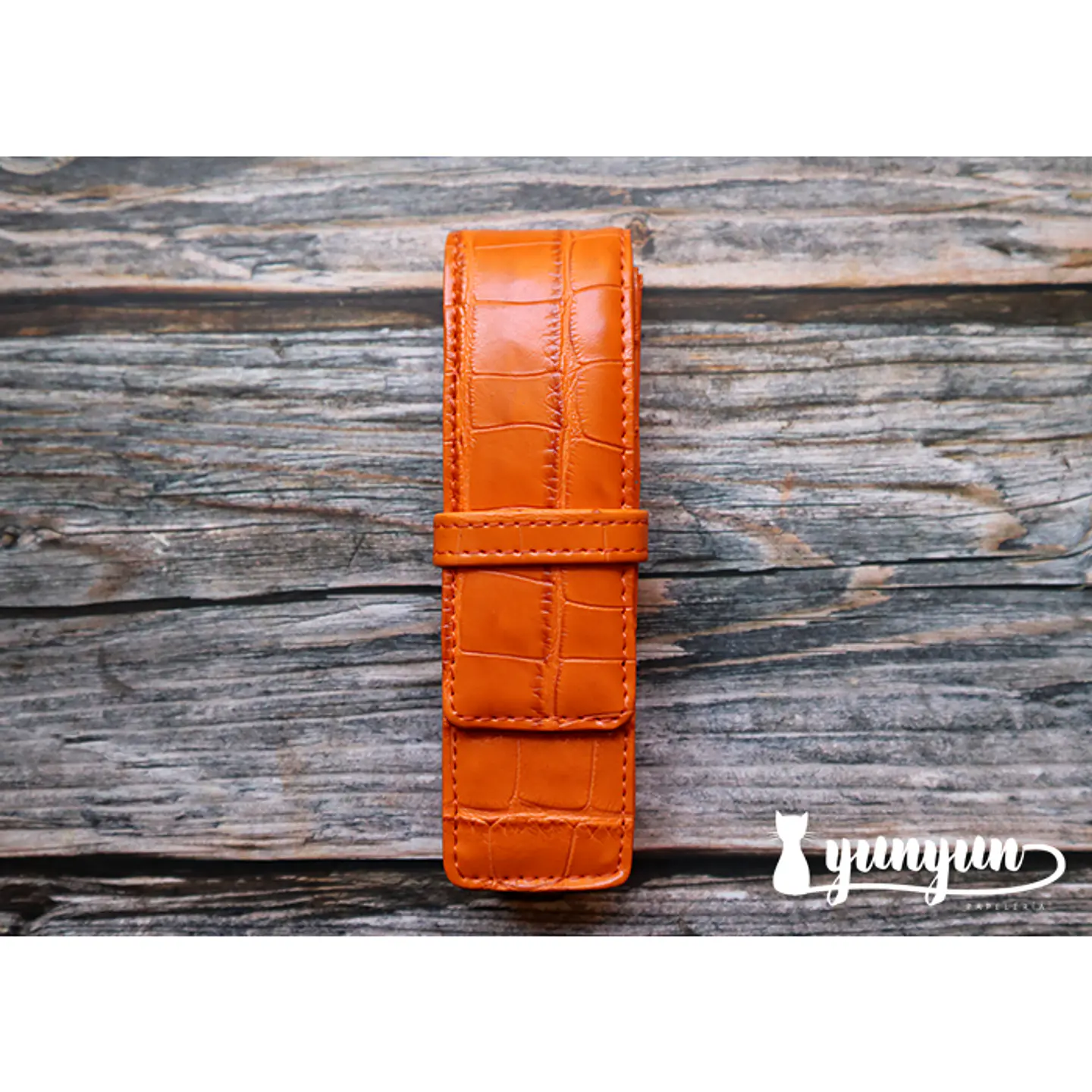 Estuche Pluma Fuente II - Naranja 3