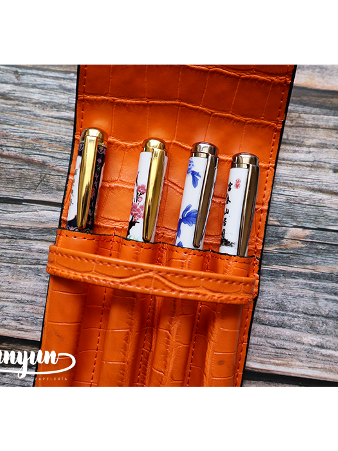 Estuche Plumas Fuentes IV - Naranja 4