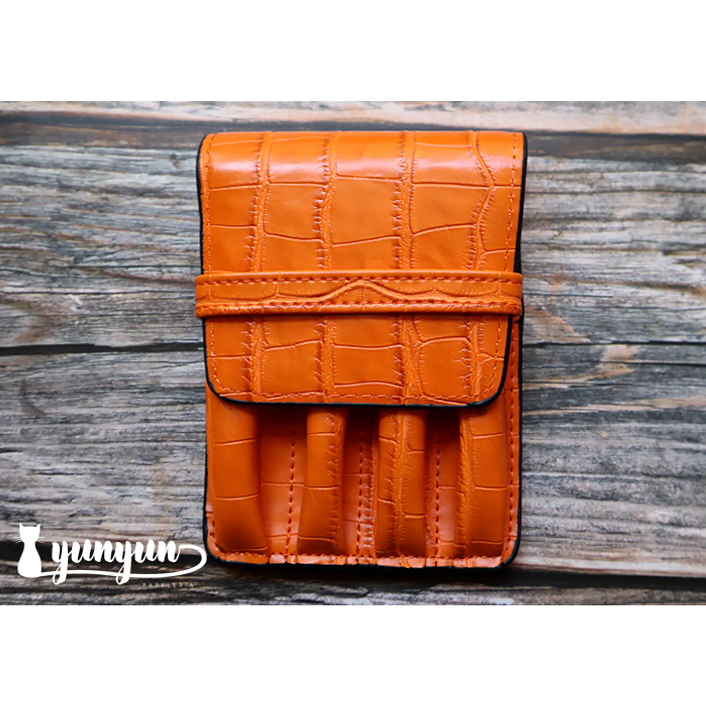 Estuche Plumas Fuentes IV - Naranja 3