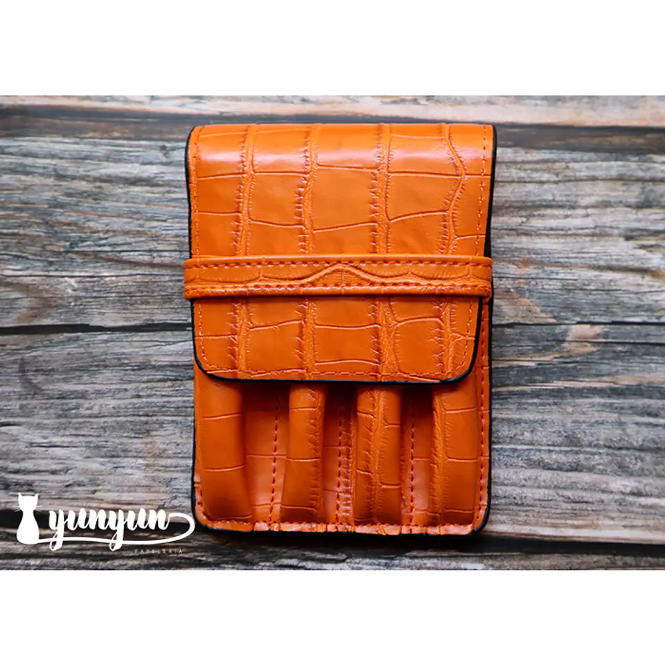 Estuche Plumas Fuentes IV - Naranja 3