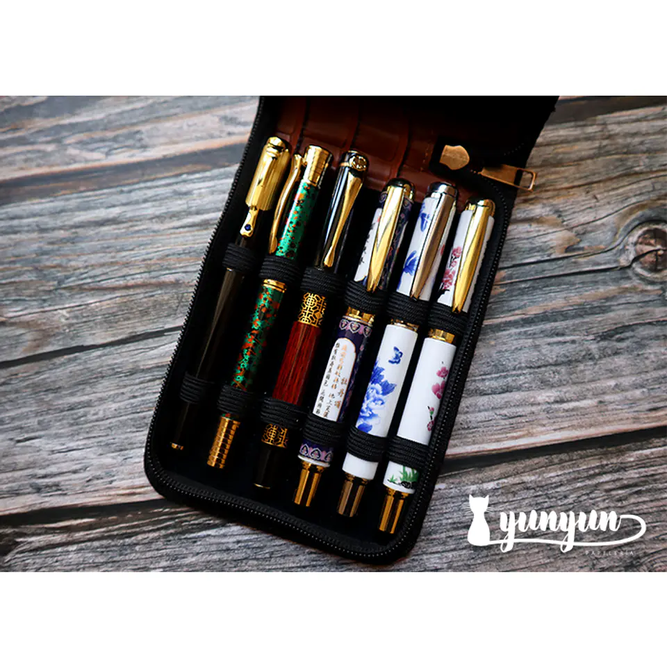 Estuche Plumas Fuentes XII - Café 5