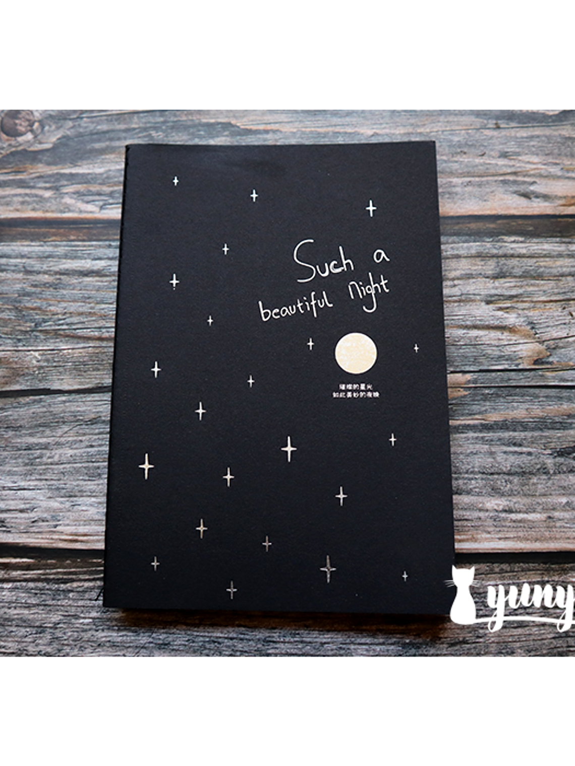 Libreta Hojas Negras - 20x14cm 3