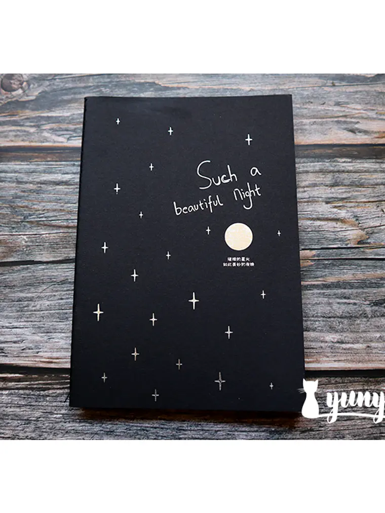 Libreta Hojas Negras - 25x18cm 1