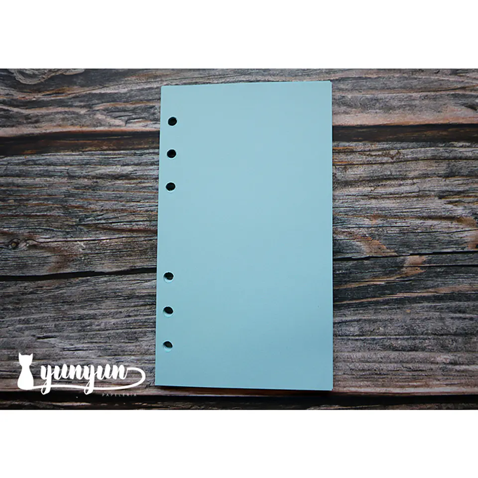 Repuesto Hojas Colores Libretas Binder - 45 pzas 7