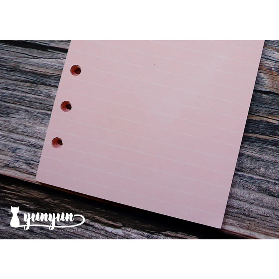 Repuesto Hojas Colores Libretas Binder - 45 pzas 3