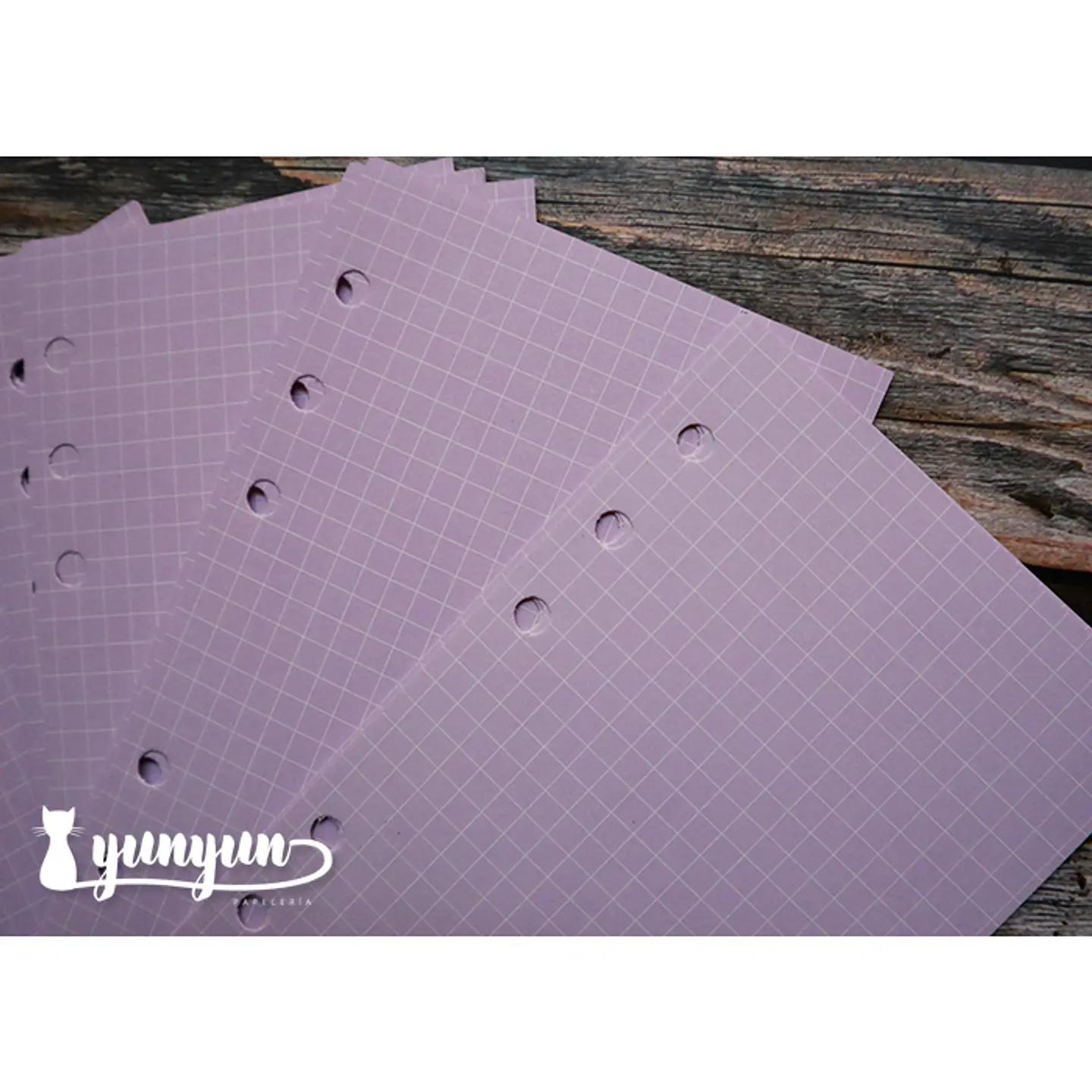 Repuesto Hojas Colores Libretas Binder - 45 pzas 6