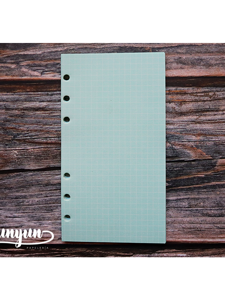 Repuesto Hojas Colores Libretas Binder - 45 pzas 9