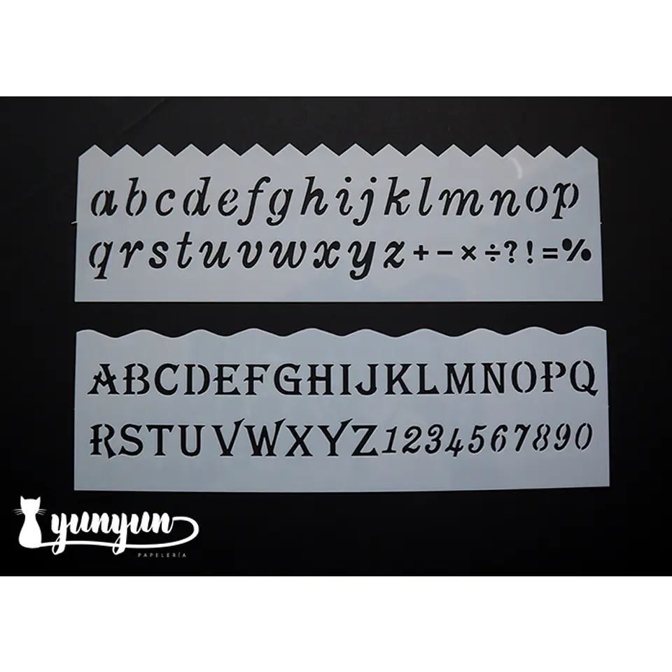 Set Stencils II - 8 pzas 3