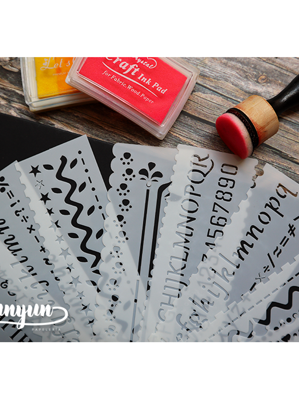 Set Stencils II - 8 pzas 2