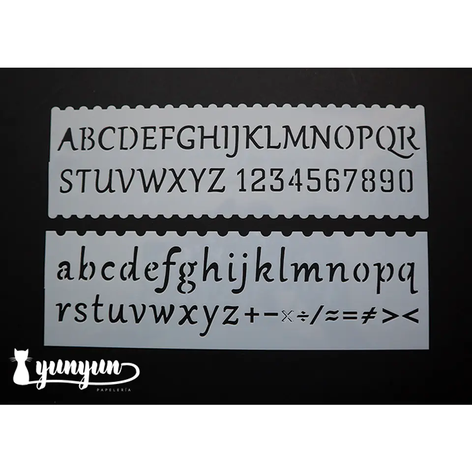 Set Stencils II - 8 pzas 4