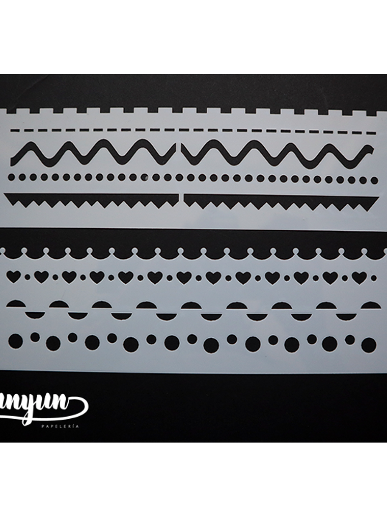 Set Stencils II - 8 pzas 5