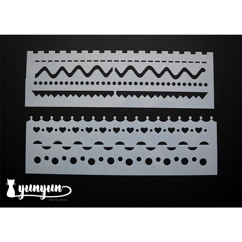 Set Stencils II - 8 pzas 5