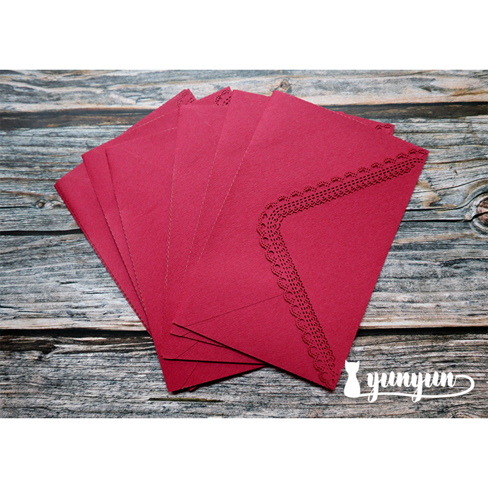 Set Sobres Corazones - 5 pzas 12
