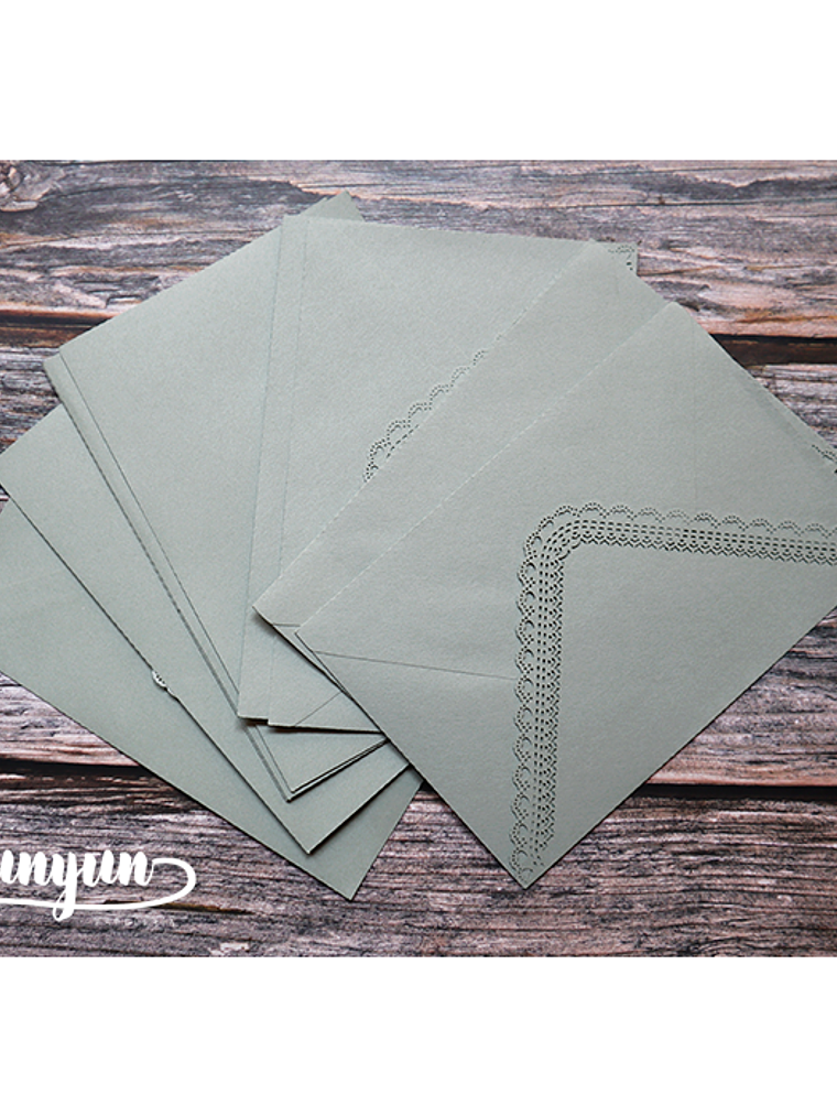 Set Sobres Corazones - 5 pzas 14