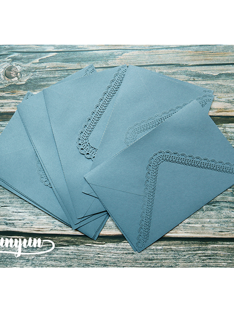 Set Sobres Corazones - 5 pzas 15