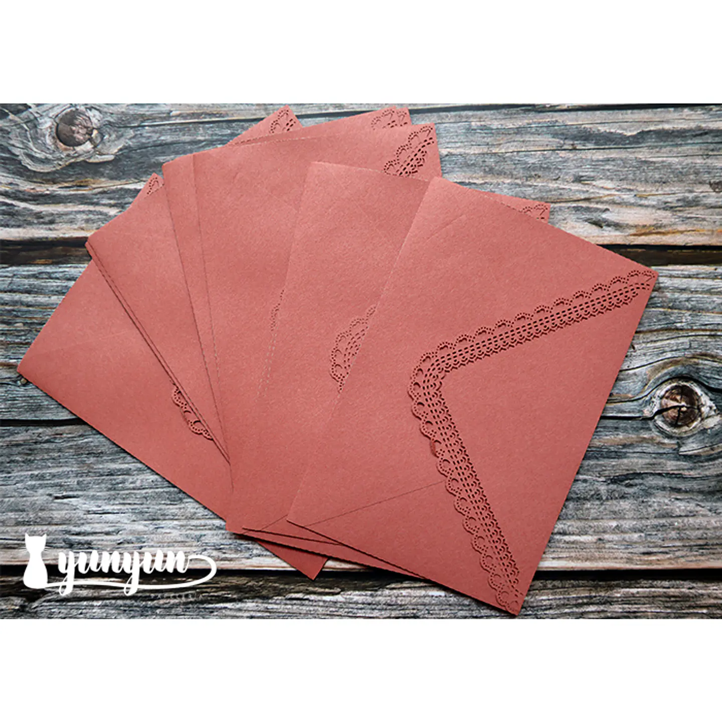 Set Sobres Corazones - 5 pzas 16
