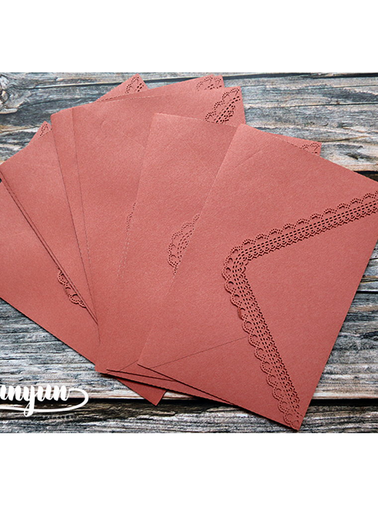 Set Sobres Corazones - 5 pzas 16