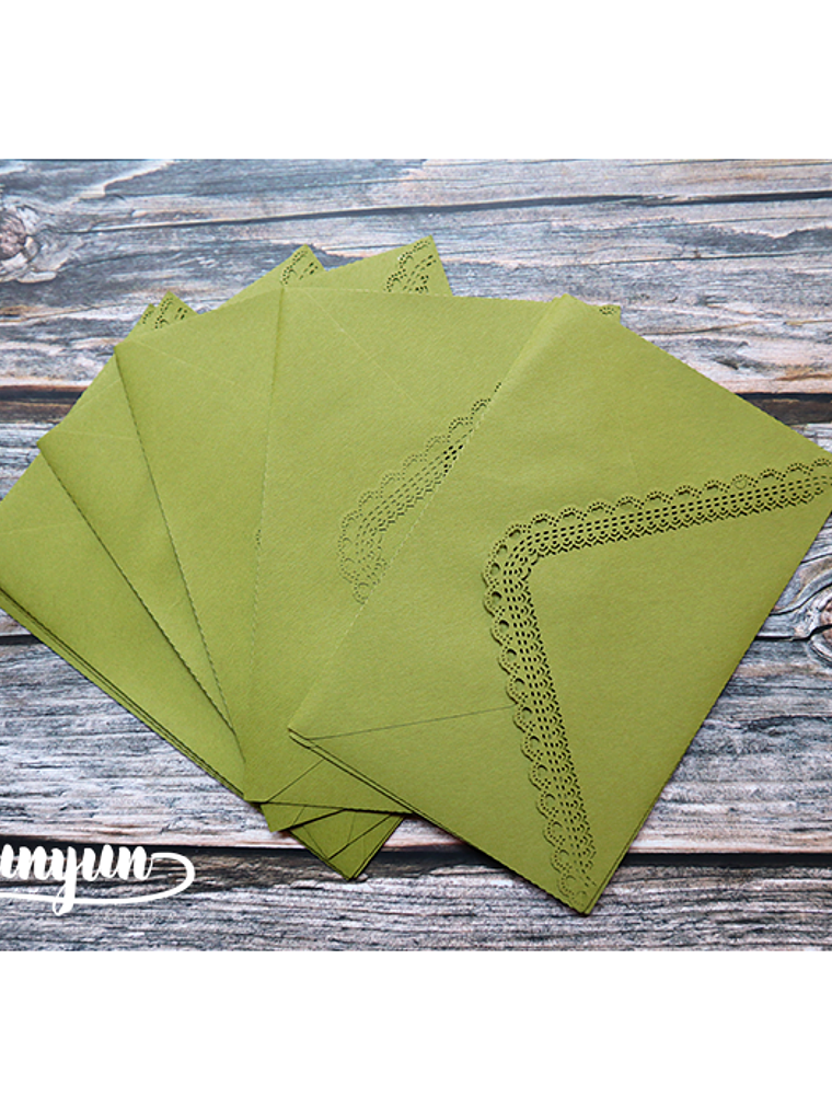 Set Sobres Corazones - 5 pzas 21