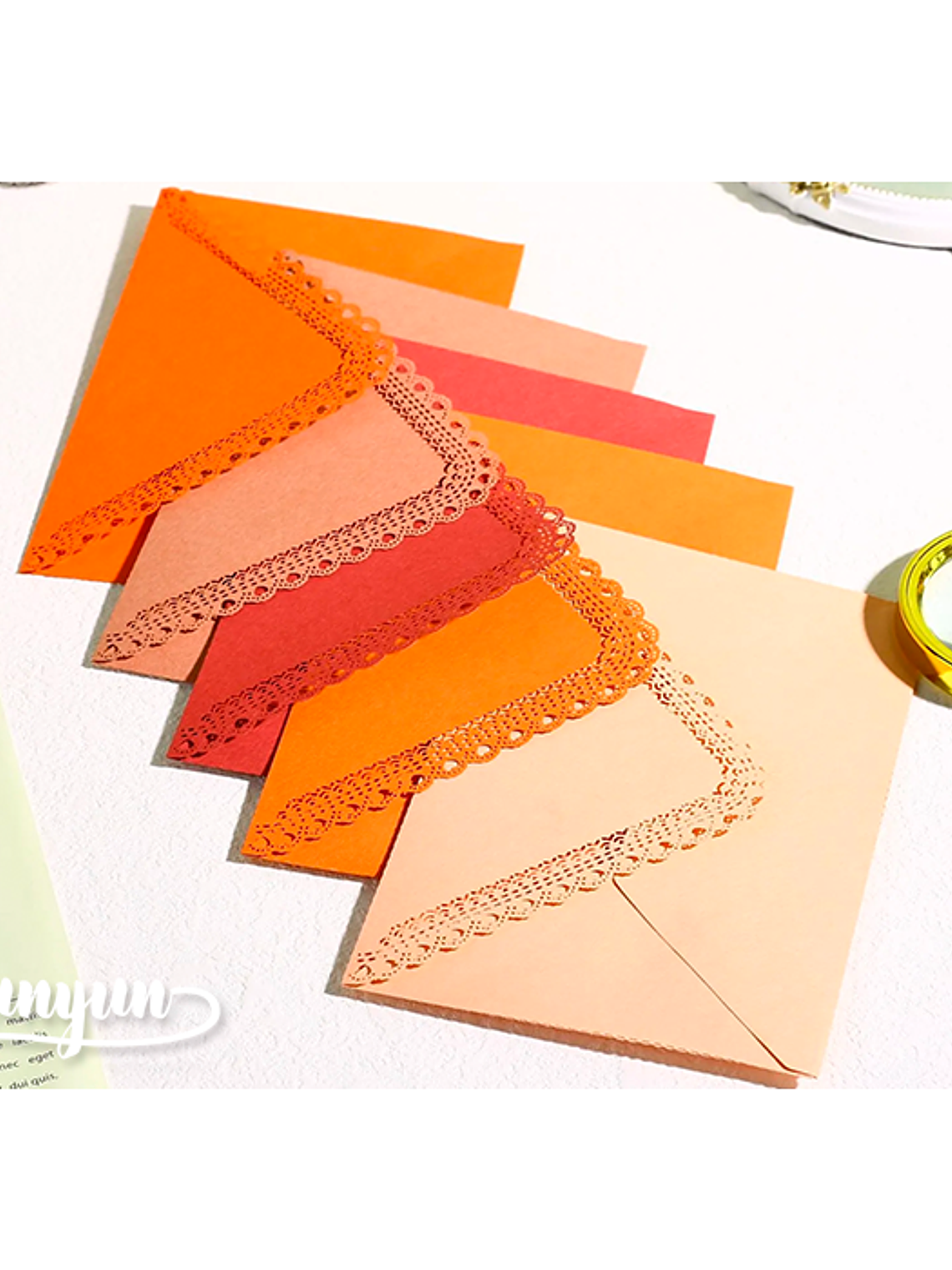 Set Sobres Corazones - 5 pzas 6