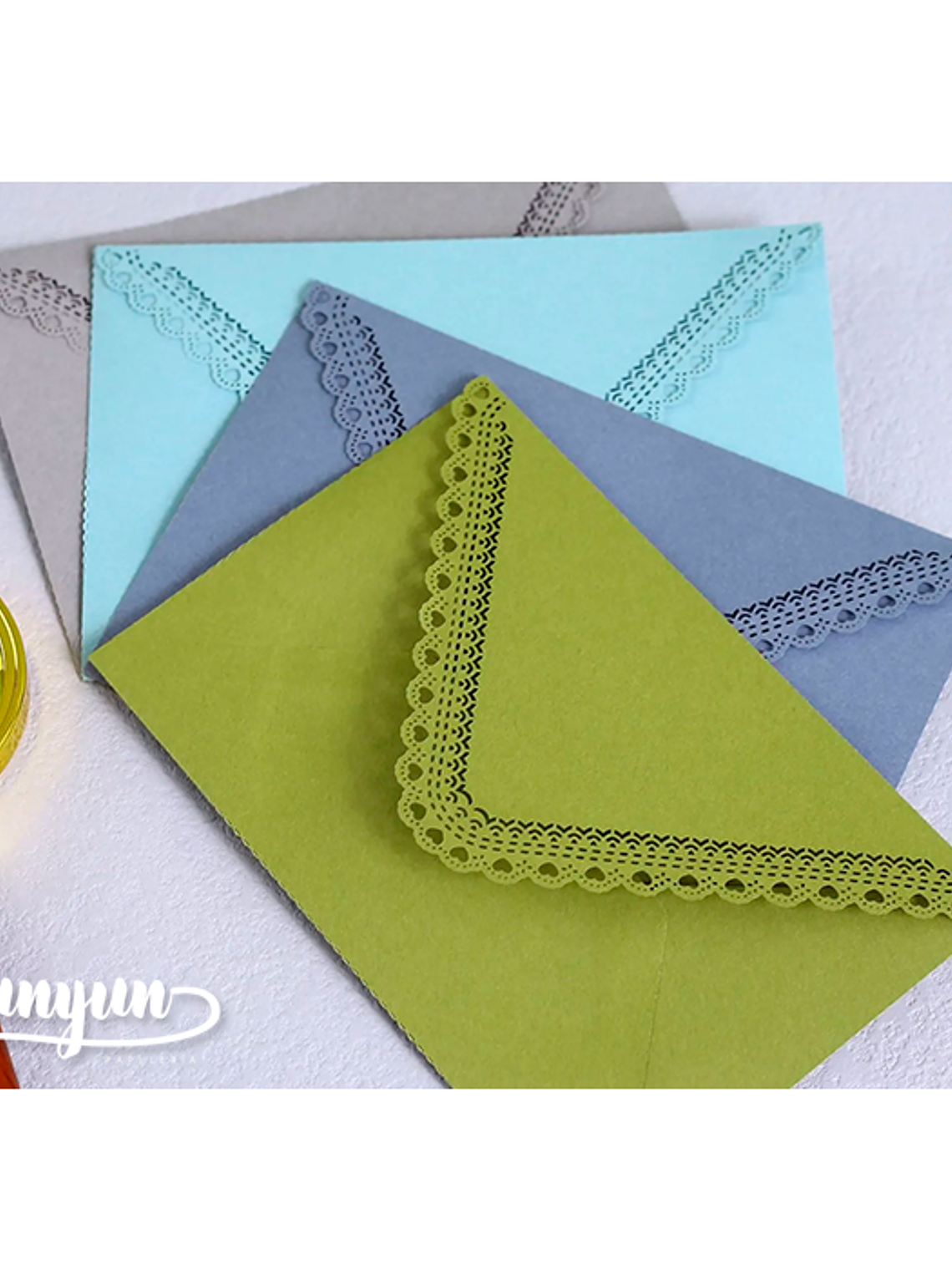 Set Sobres Corazones - 5 pzas 3